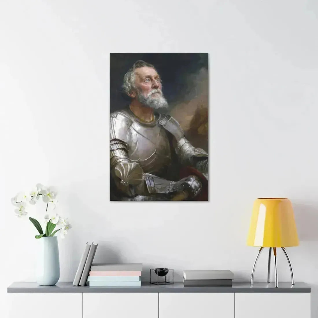 Edward John Gregory (1850-1909) Don Quixote - Canvas Wall Art - The Sticker Space