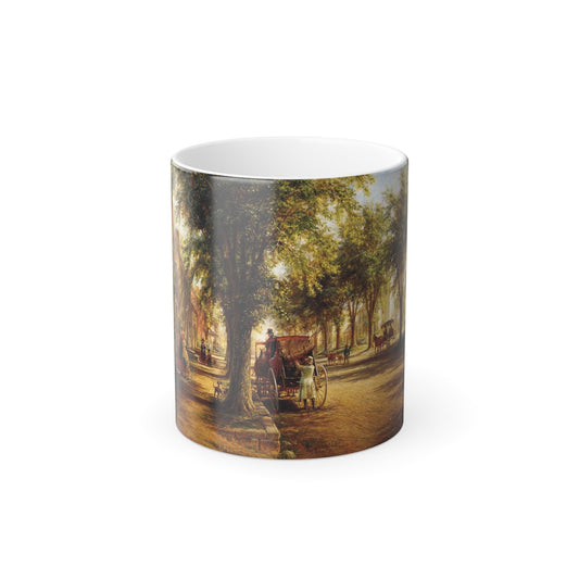 Edward Lamson Henry (1841-1919) Coming Home - Color Changing Mug 11oz-11oz-The Sticker Space