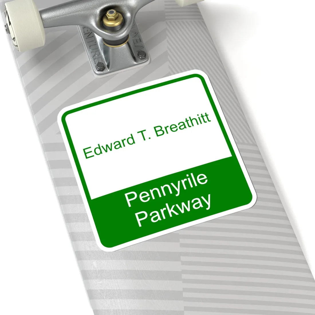 Edward T Breathitt Pennyrile Parkway Shield (Kentucky) (Road Sign) STICKER Vinyl Kiss-Cut Decal - The Sticker Space