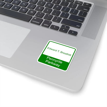 Edward T Breathitt Pennyrile Parkway Shield (Kentucky) (Road Sign) STICKER Vinyl Kiss-Cut Decal - The Sticker Space