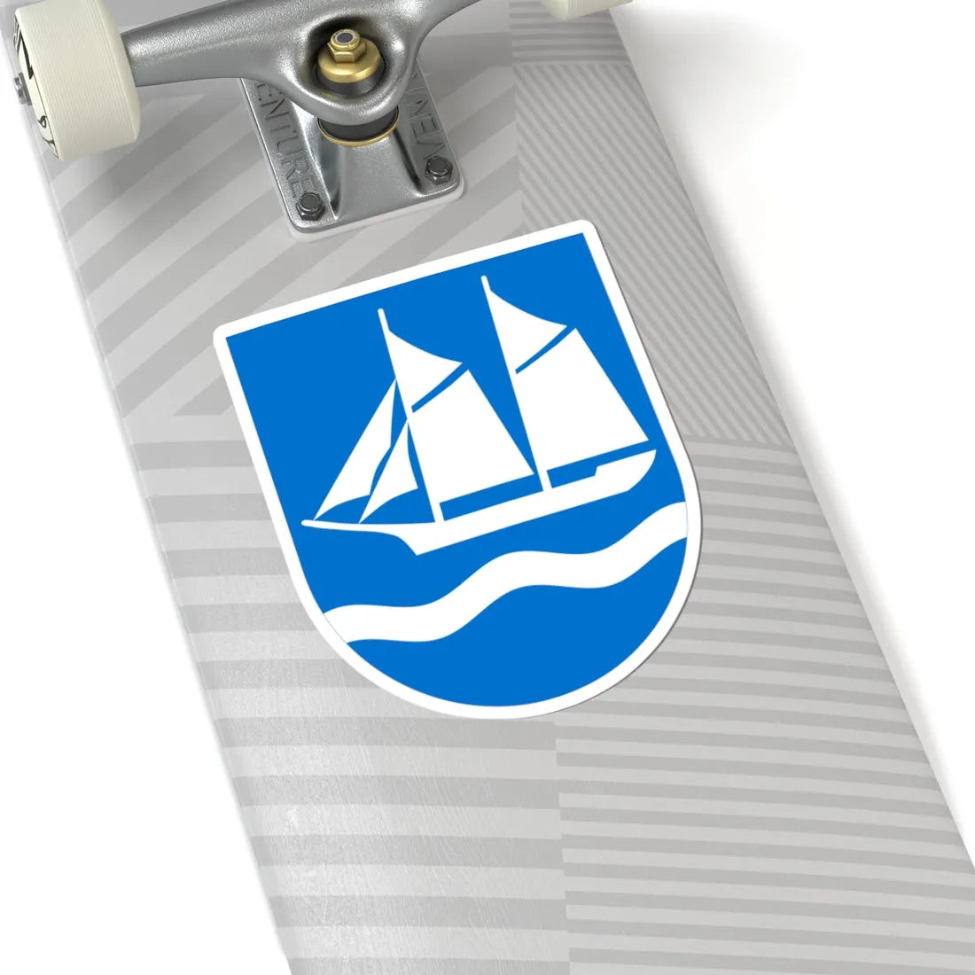 EE Emmaste (Estonia) (Coat of Arms) STICKER Vinyl Kiss-Cut Decal - The Sticker Space