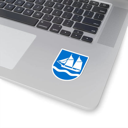 EE Emmaste (Estonia) (Coat of Arms) STICKER Vinyl Kiss-Cut Decal - The Sticker Space