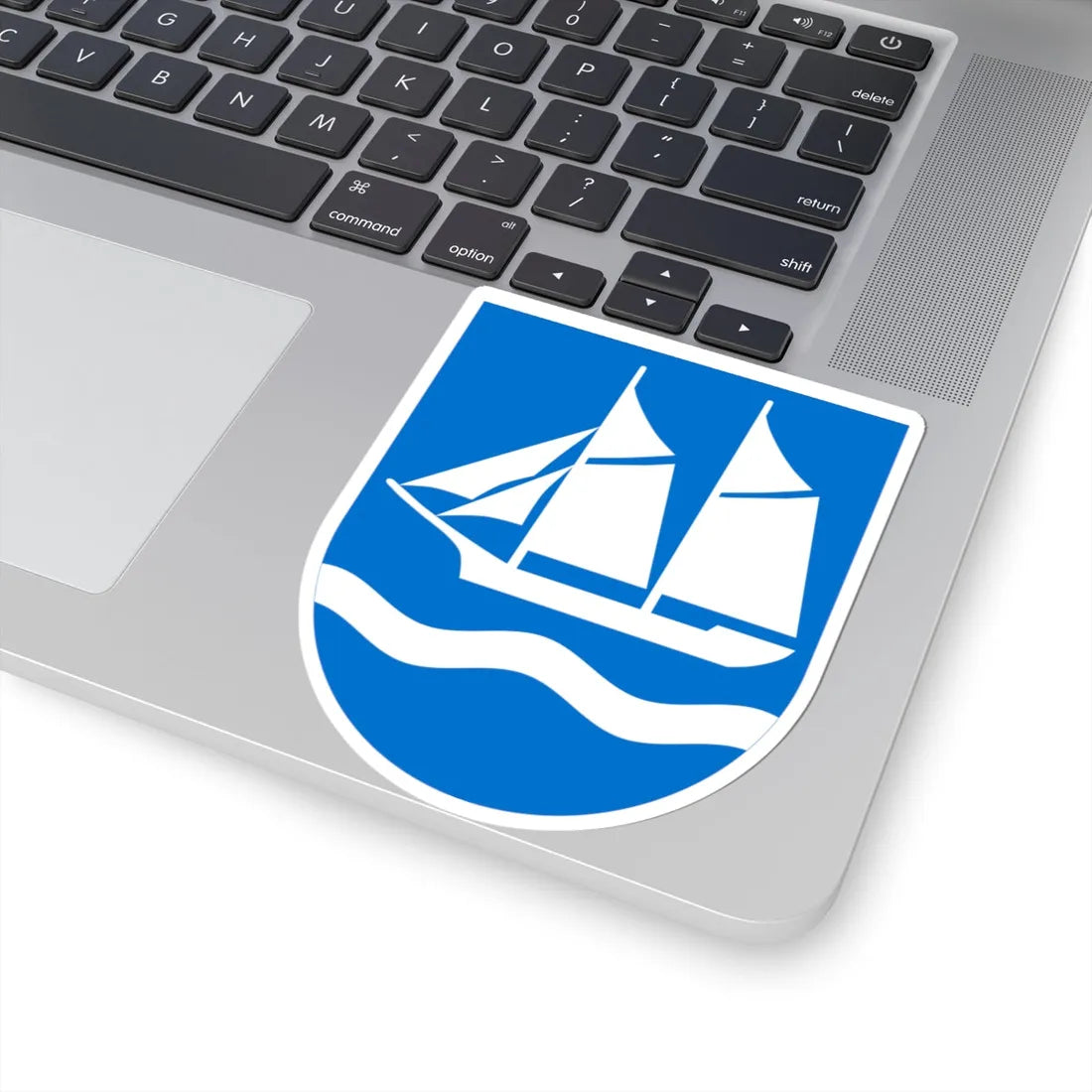 EE Emmaste (Estonia) (Coat of Arms) STICKER Vinyl Kiss-Cut Decal - The Sticker Space