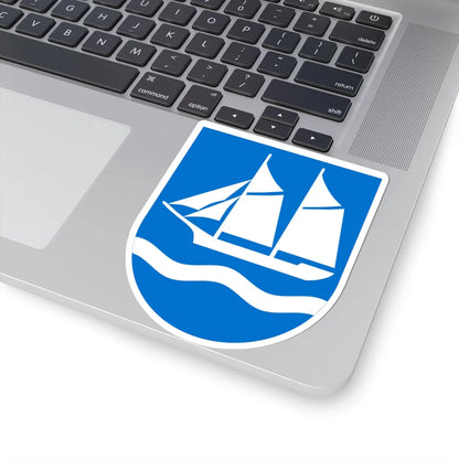 EE Emmaste (Estonia) (Coat of Arms) STICKER Vinyl Kiss-Cut Decal - The Sticker Space