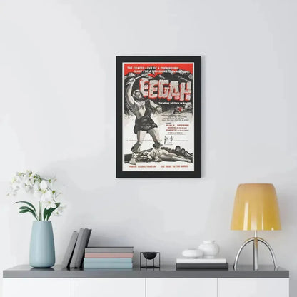 EEGAH 1962 - Framed Movie Poster - The Sticker Space