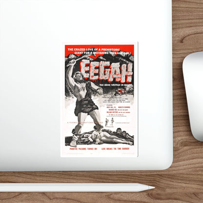 EEGAH 1962 Movie Poster STICKER Vinyl Die-Cut Decal-The Sticker Space