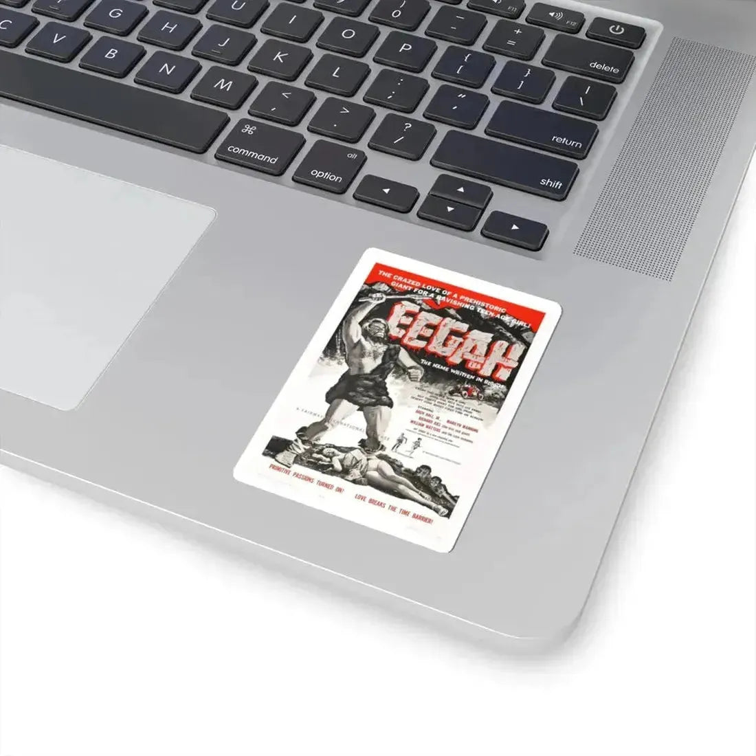 EEGAH 1962 Movie Poster - STICKER Vinyl Kiss-Cut Decal - The Sticker Space