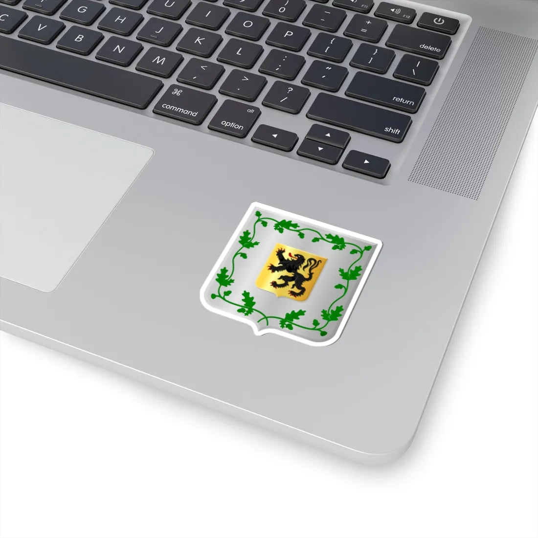 Eeklo wapen (Belgium) (Coat of Arms) STICKER Vinyl Kiss-Cut Decal - The Sticker Space