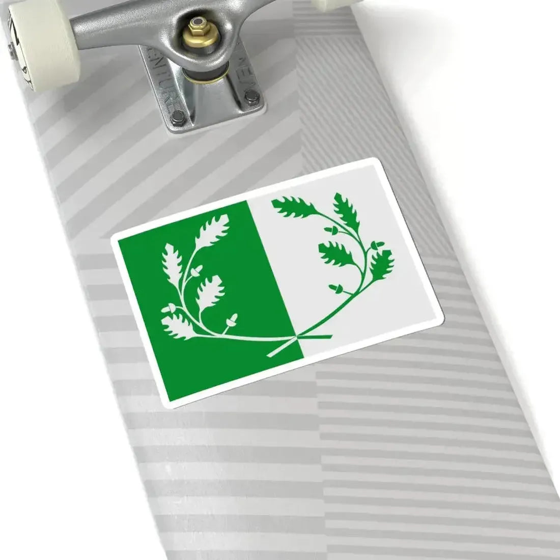 Eekloo vlag (Belgium) STICKER Vinyl Kiss-Cut Decal - The Sticker Space