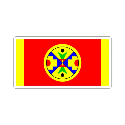 Eel Ground First Nation Flag STICKER Vinyl Die-Cut Decal-3 Inch-The Sticker Space