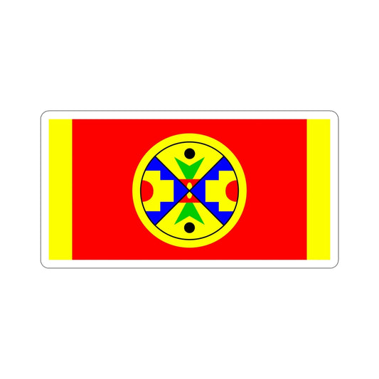 Eel Ground First Nation Flag STICKER Vinyl Die-Cut Decal-6 Inch-The Sticker Space