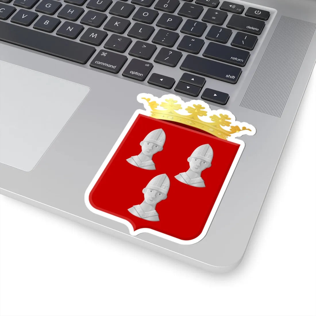 Eemnes wapen (Netherlands) (Coat of Arms) STICKER Vinyl Kiss-Cut Decal - The Sticker Space