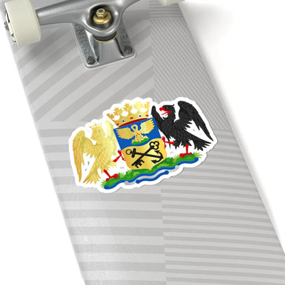 Eemsdelta wapen (Netherlands) (Coat of Arms) STICKER Vinyl Kiss-Cut Decal - The Sticker Space