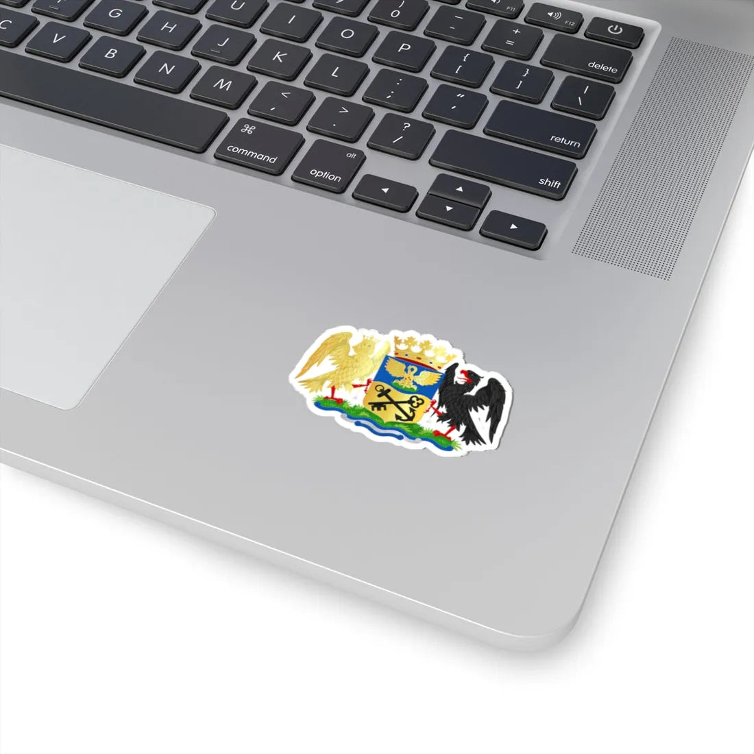 Eemsdelta wapen (Netherlands) (Coat of Arms) STICKER Vinyl Kiss-Cut Decal - The Sticker Space