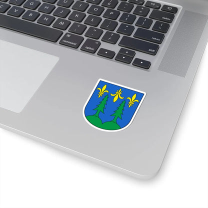 Egerkingen-blazon (Switzerland) (Coat of Arms) STICKER Vinyl Kiss-Cut Decal - The Sticker Space