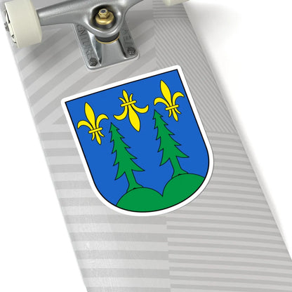 Egerkingen-blazon (Switzerland) (Coat of Arms) STICKER Vinyl Kiss-Cut Decal - The Sticker Space