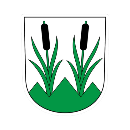 Eggersriet-blazon (Switzerland) (Coat of Arms) STICKER Vinyl Kiss-Cut Decal 2 Inch White - The Sticker Space