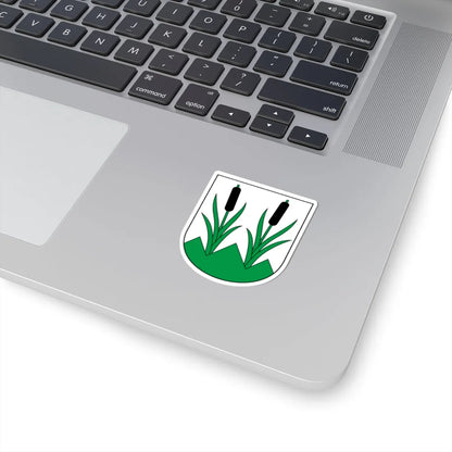 Eggersriet-blazon (Switzerland) (Coat of Arms) STICKER Vinyl Kiss-Cut Decal - The Sticker Space