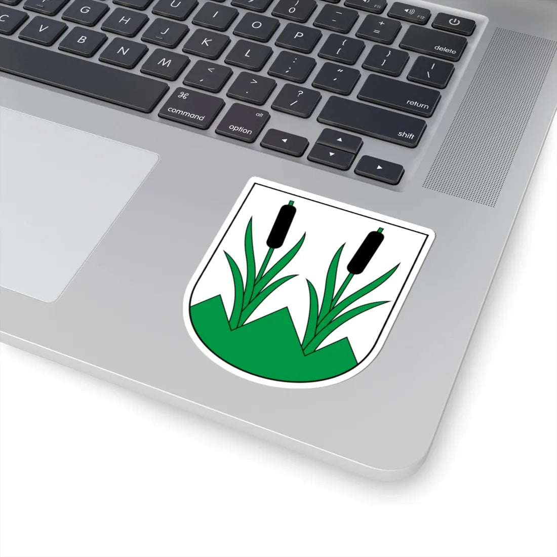 Eggersriet-blazon (Switzerland) (Coat of Arms) STICKER Vinyl Kiss-Cut Decal - The Sticker Space