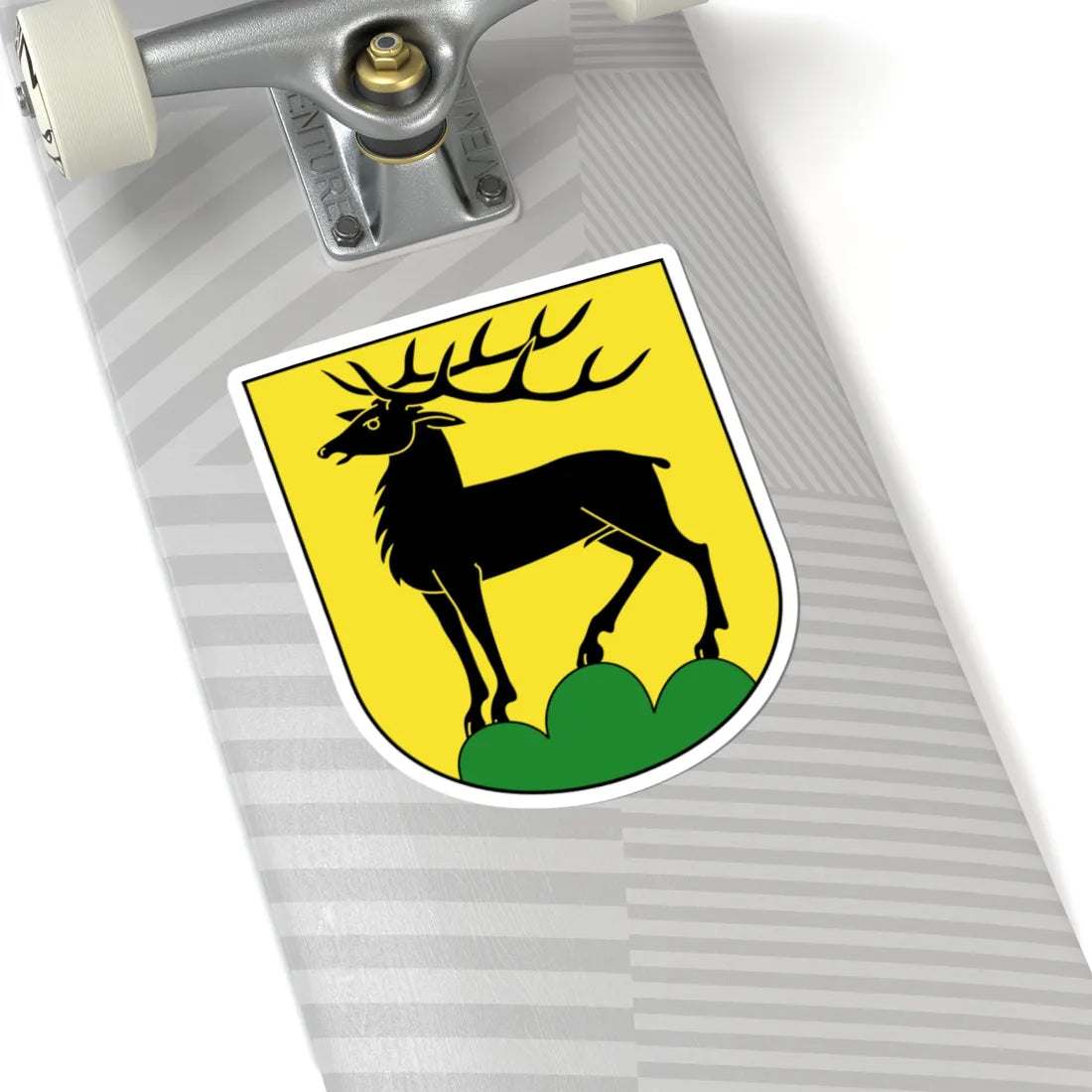 Eglisau-blazon (Switzerland) (Coat of Arms) STICKER Vinyl Kiss-Cut Decal - The Sticker Space