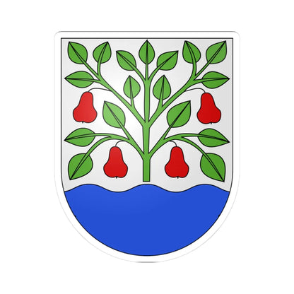Egnach-coat of arms (Switzerland) (Coat of Arms) STICKER Vinyl Kiss-Cut Decal 3 Inch White - The Sticker Space