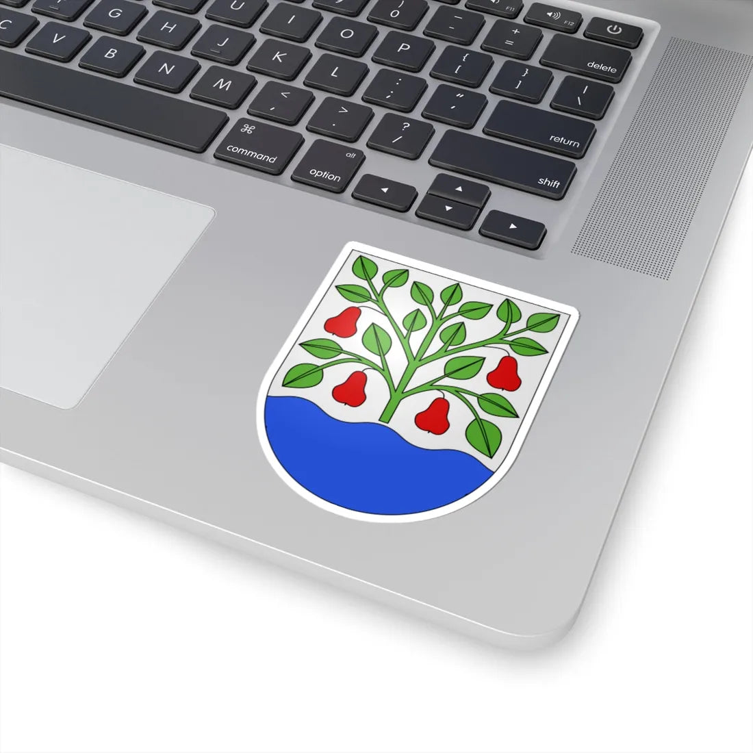 Egnach-coat of arms (Switzerland) (Coat of Arms) STICKER Vinyl Kiss-Cut Decal - The Sticker Space