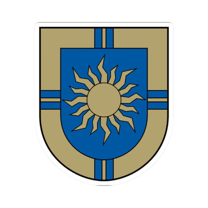 Ķeguma novads COA (Latvia) (Coat of Arms) STICKER Vinyl Kiss-Cut Decal 2 Inch White - The Sticker Space