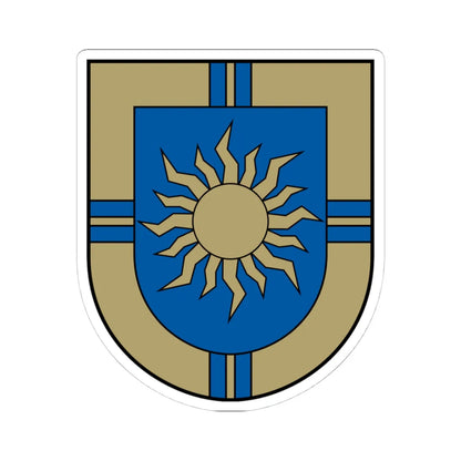 Ķeguma novads COA (Latvia) (Coat of Arms) STICKER Vinyl Kiss-Cut Decal - The Sticker Space