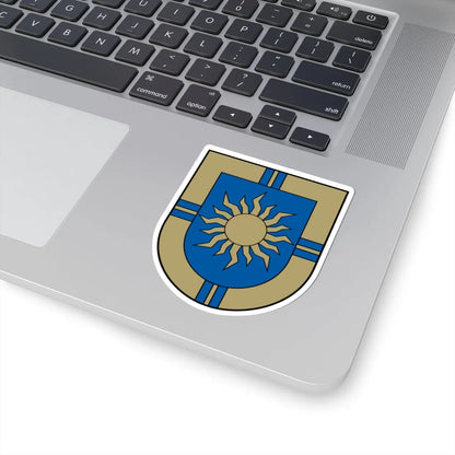 Ķeguma novads COA (Latvia) (Coat of Arms) STICKER Vinyl Kiss-Cut Decal - The Sticker Space