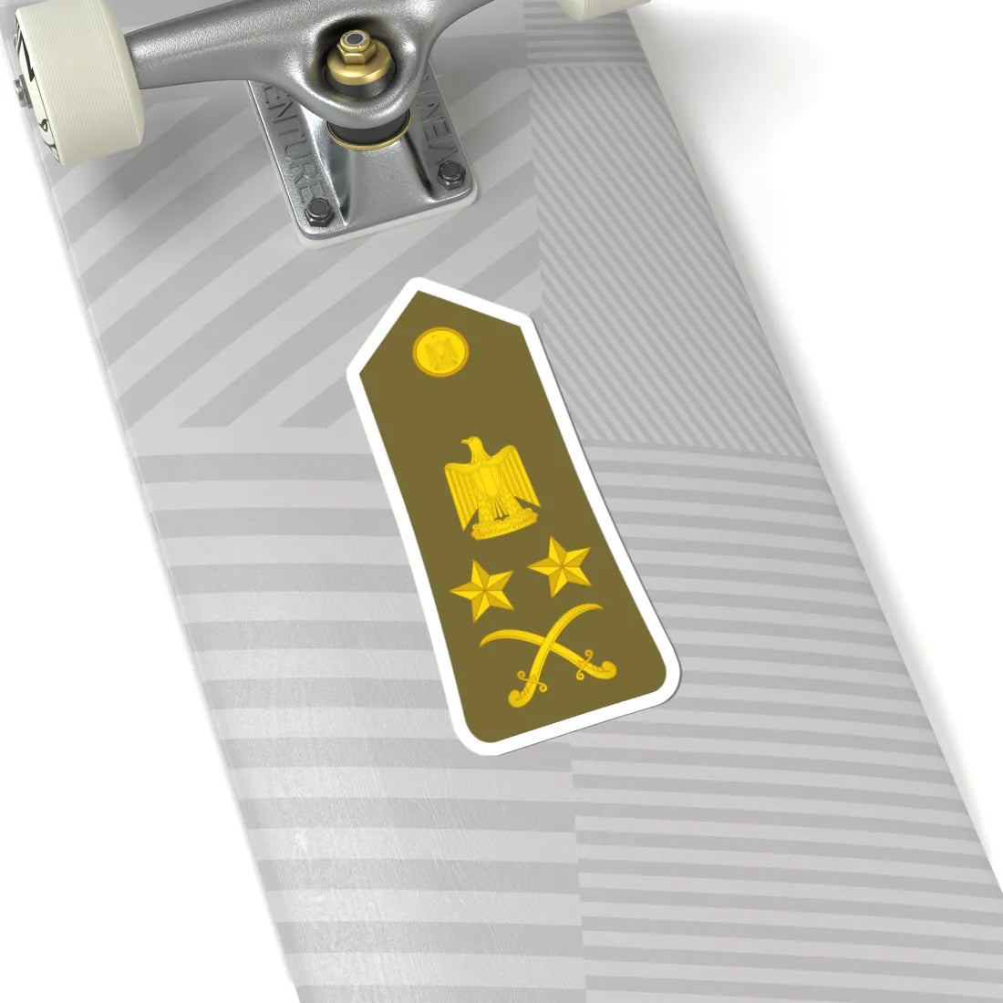 Egypt Army   OF09 (Egypt) (Military Rank) STICKER Vinyl Kiss-Cut Decal - The Sticker Space