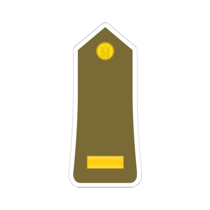 Egypt Army   OR09 (Egypt) (Military Rank) STICKER Vinyl Kiss-Cut Decal 6 Inch White - The Sticker Space