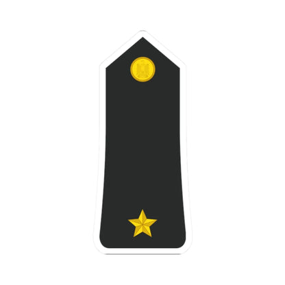 Egypt Navy   OF01a (Egypt) (Military Rank) STICKER Vinyl Kiss-Cut Decal 2 Inch White - The Sticker Space