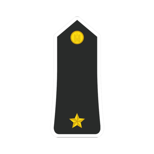Egypt Navy   OF01a (Egypt) (Military Rank) STICKER Vinyl Kiss-Cut Decal 2 Inch White - The Sticker Space