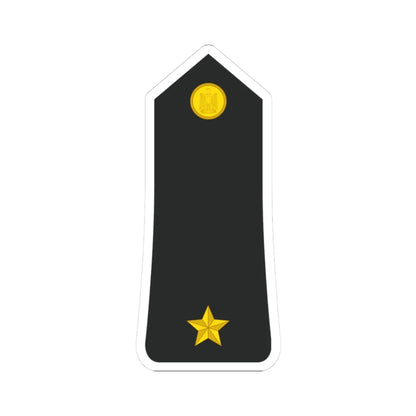 Egypt Navy   OF01a (Egypt) (Military Rank) STICKER Vinyl Kiss-Cut Decal 3 Inch White - The Sticker Space