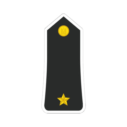 Egypt Navy   OF01a (Egypt) (Military Rank) STICKER Vinyl Kiss-Cut Decal 6 Inch White - The Sticker Space