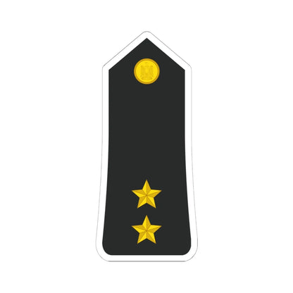 Egypt Navy   OF01b (Egypt) (Military Rank) STICKER Vinyl Kiss-Cut Decal 6 Inch White - The Sticker Space