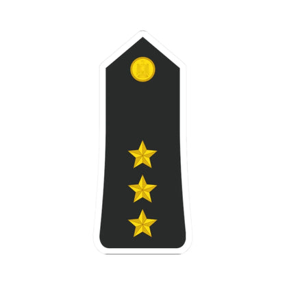 Egypt Navy   OF02 (Egypt) (Military Rank) STICKER Vinyl Kiss-Cut Decal 2 Inch White - The Sticker Space