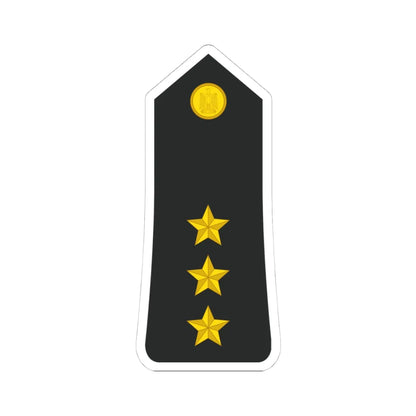 Egypt Navy   OF02 (Egypt) (Military Rank) STICKER Vinyl Kiss-Cut Decal 4 Inch White - The Sticker Space