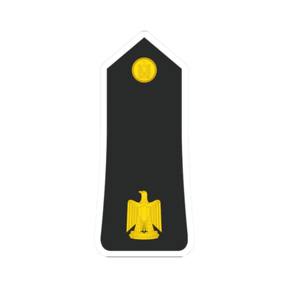 Egypt Navy   OF03 (Egypt) (Military Rank) STICKER Vinyl Kiss-Cut Decal 2 Inch White - The Sticker Space