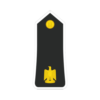 Egypt Navy   OF03 (Egypt) (Military Rank) STICKER Vinyl Kiss-Cut Decal 3 Inch White - The Sticker Space