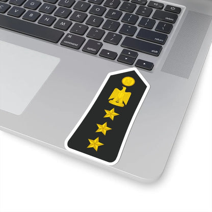 Egypt Navy   OF06 (Egypt) (Military Rank) STICKER Vinyl Kiss-Cut Decal - The Sticker Space