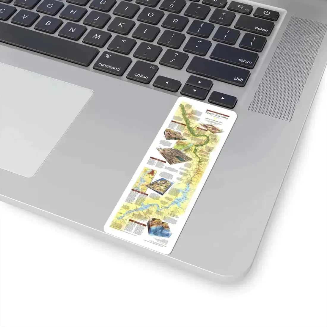 Egypt's Nile Valley- The South (1995) (Map) STICKER Vinyl Kiss-Cut Decal - The Sticker Space