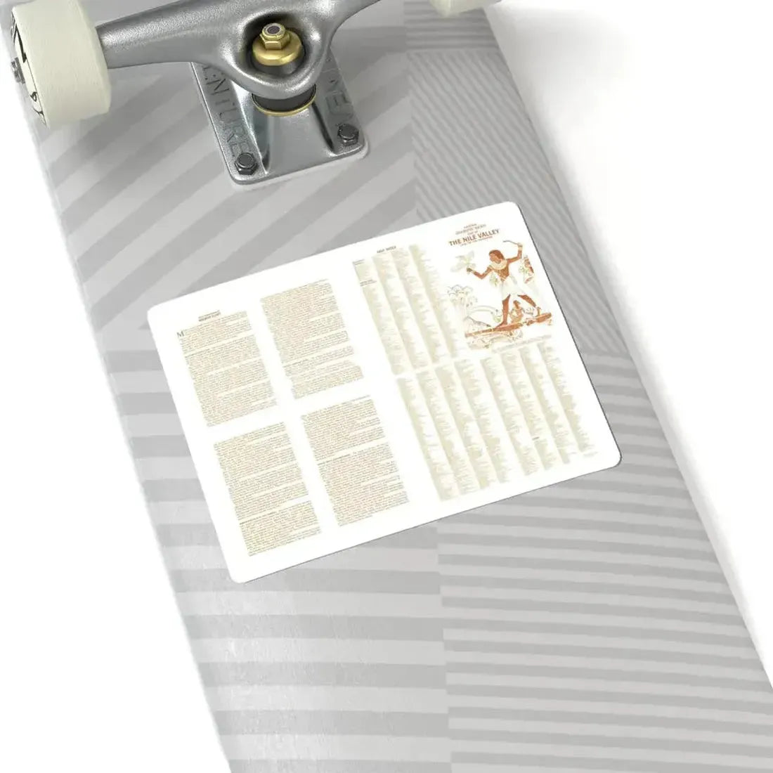 Egypt - Your Introduction to Ancient (1965) (Map) STICKER Vinyl Kiss-Cut Decal - The Sticker Space