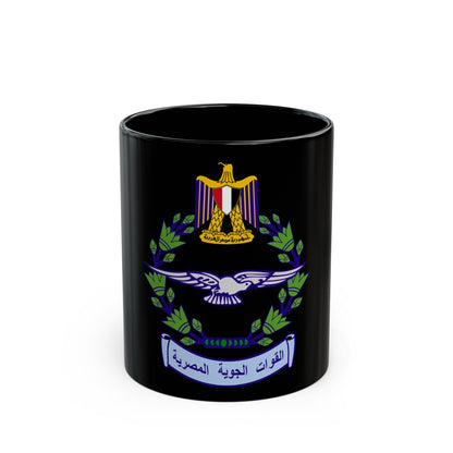 Egyptian Air Force - Black Coffee Mug-11oz-The Sticker Space