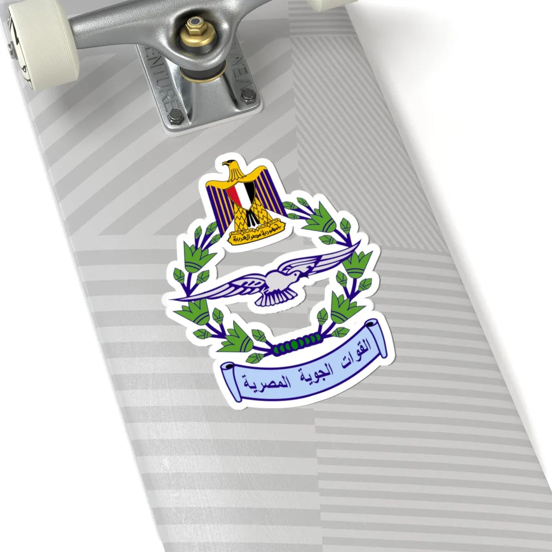 Egyptian Air Force emblem (Egypt) (Coat of Arms) STICKER Vinyl Kiss-Cut Decal - The Sticker Space
