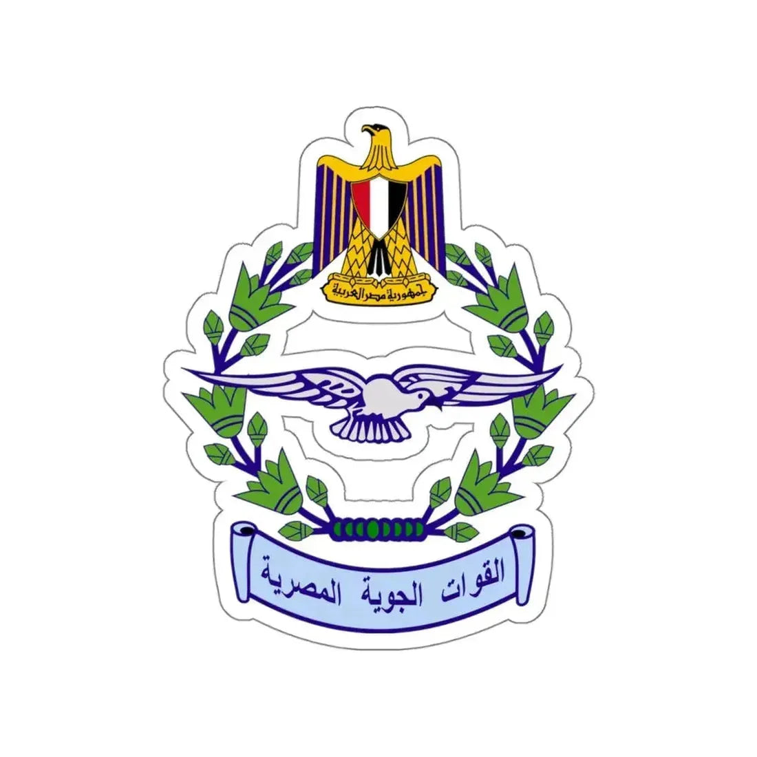 Egyptian Air Force STICKER Vinyl Die-Cut Decal - The Sticker Space