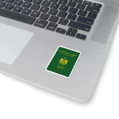 Egyptian Passport - STICKER Vinyl Kiss-Cut Decal - The Sticker Space