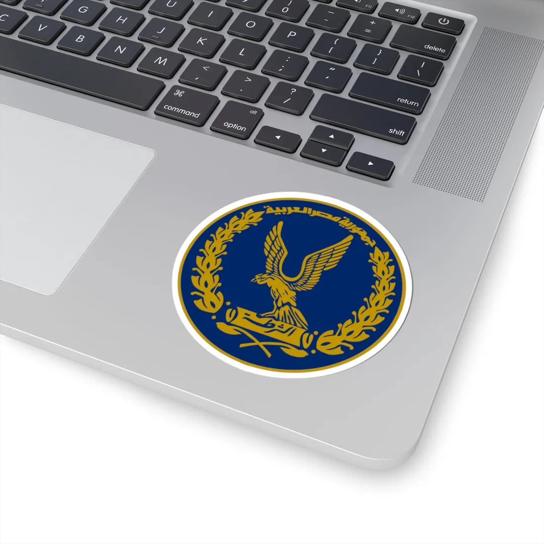 Egyptian Police Emblem (Egypt) (Coat of Arms) STICKER Vinyl Kiss-Cut Decal - The Sticker Space