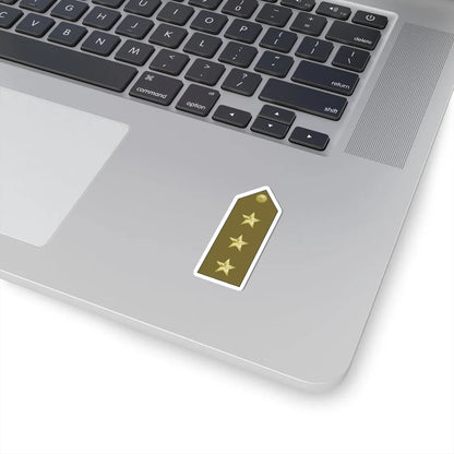 EgyptianArmyInsignia Captain (Egypt) (Military Rank) STICKER Vinyl Kiss-Cut Decal - The Sticker Space
