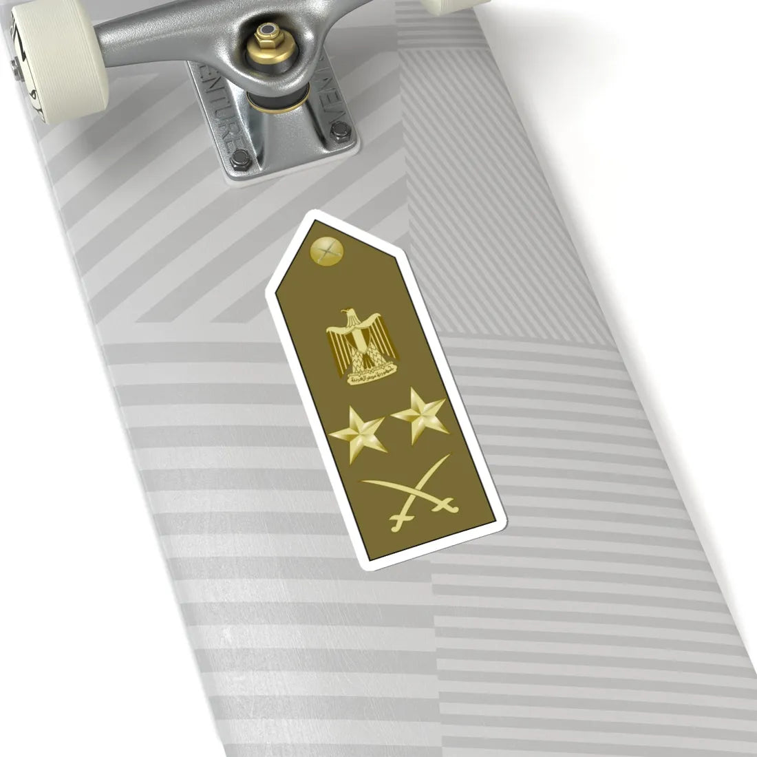 EgyptianArmyInsignia ColonelGeneral (Egypt) (Military Rank) STICKER Vinyl Kiss-Cut Decal - The Sticker Space